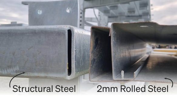 Structural vs Rolled Steel