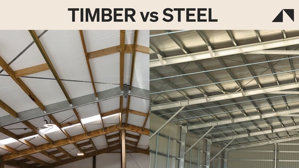 Timber vs Steel Sheds