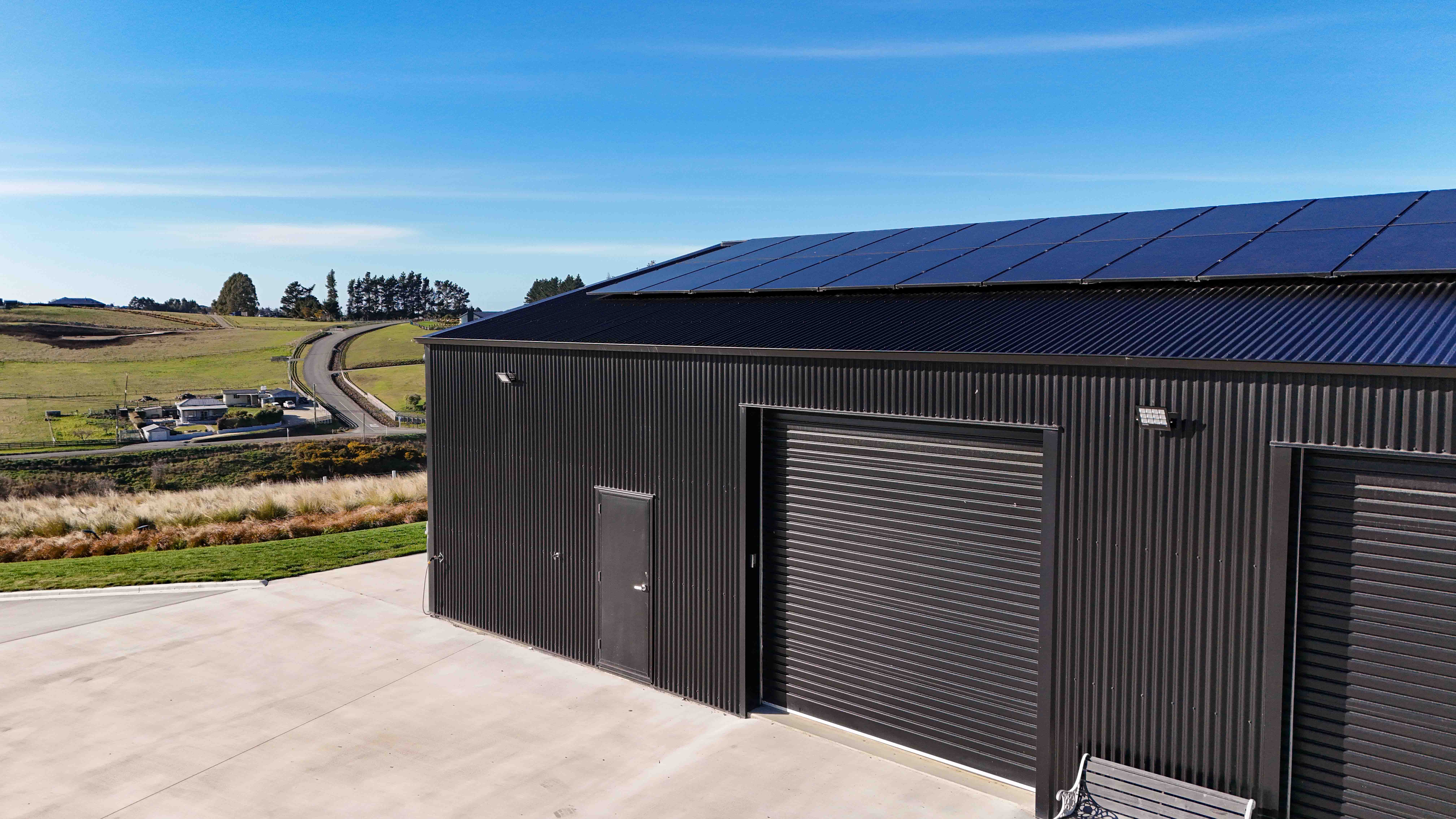 Solar Panels, Alpine Kitset Pole Sheds